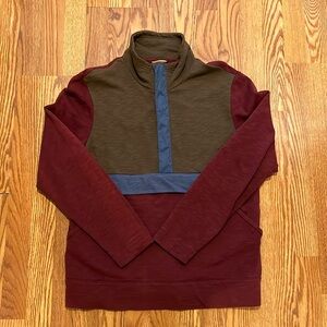 LL Bean quarter zip sweater